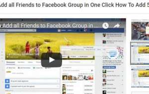 How To Add all Friends to Facebook Group in One Click How To Add 500 Friends To FB Group Invite All