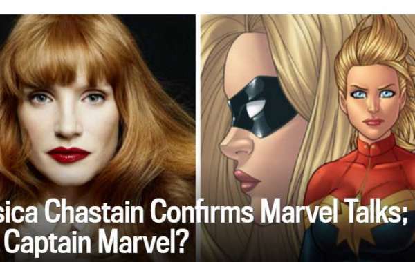 New Movie News Jessica Chastain Confirms Marvel Talks; Is She Captain Marvel?