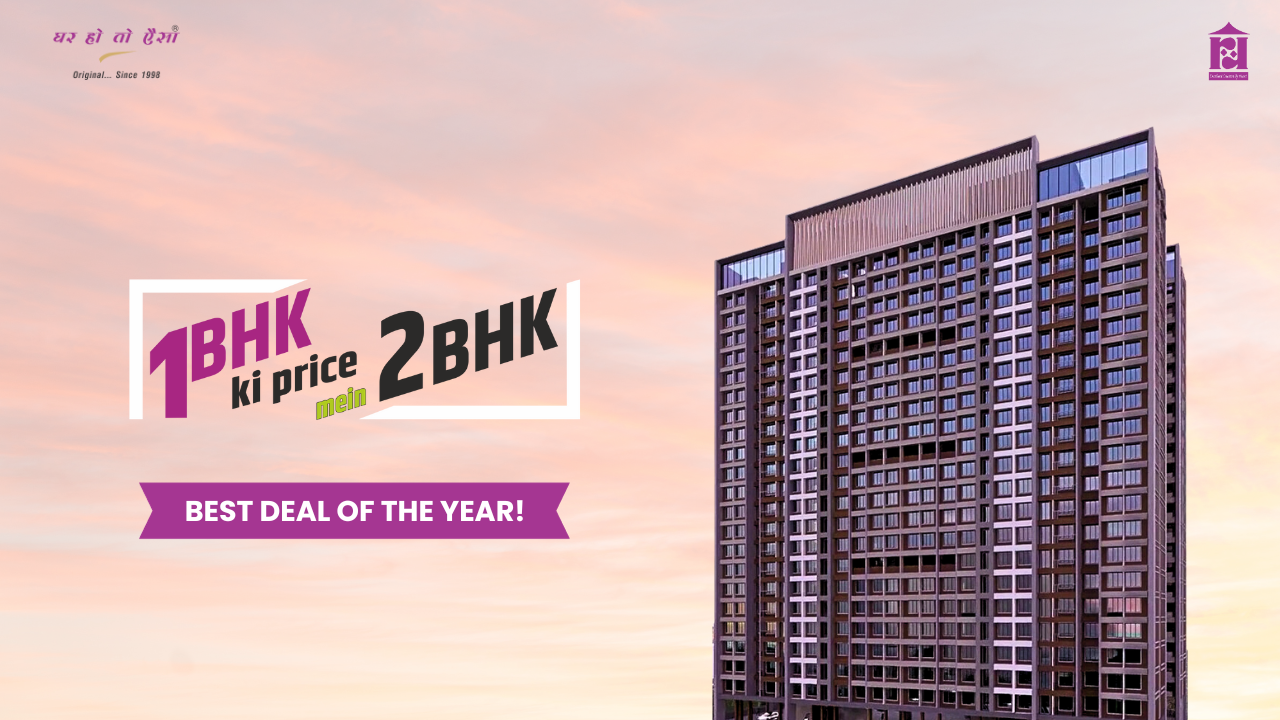 1BHK Ki Price Mein 2BHK : Best Deal of the Year!